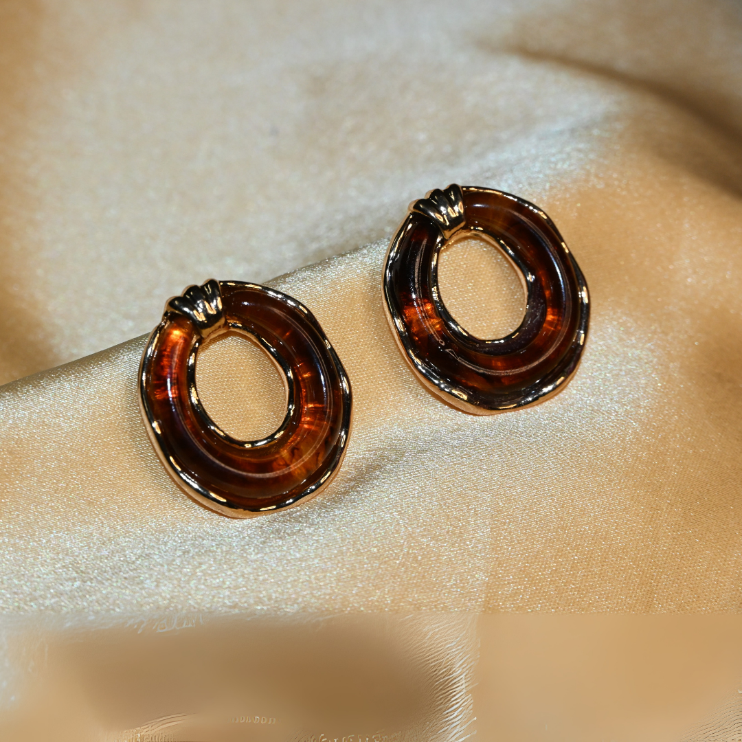 Semi Precious Stone Earrings