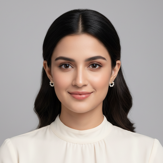 Pearl Flower Earring