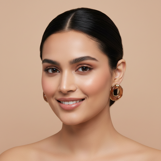 Semi Precious Stone Earrings