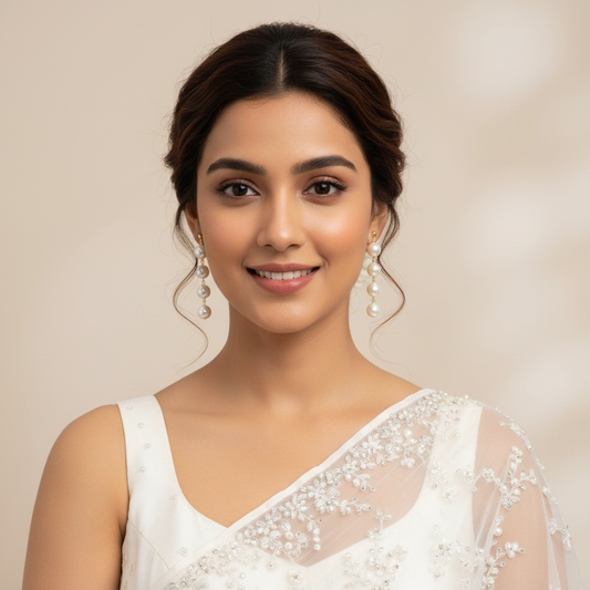 Pearl Dangle Earrings