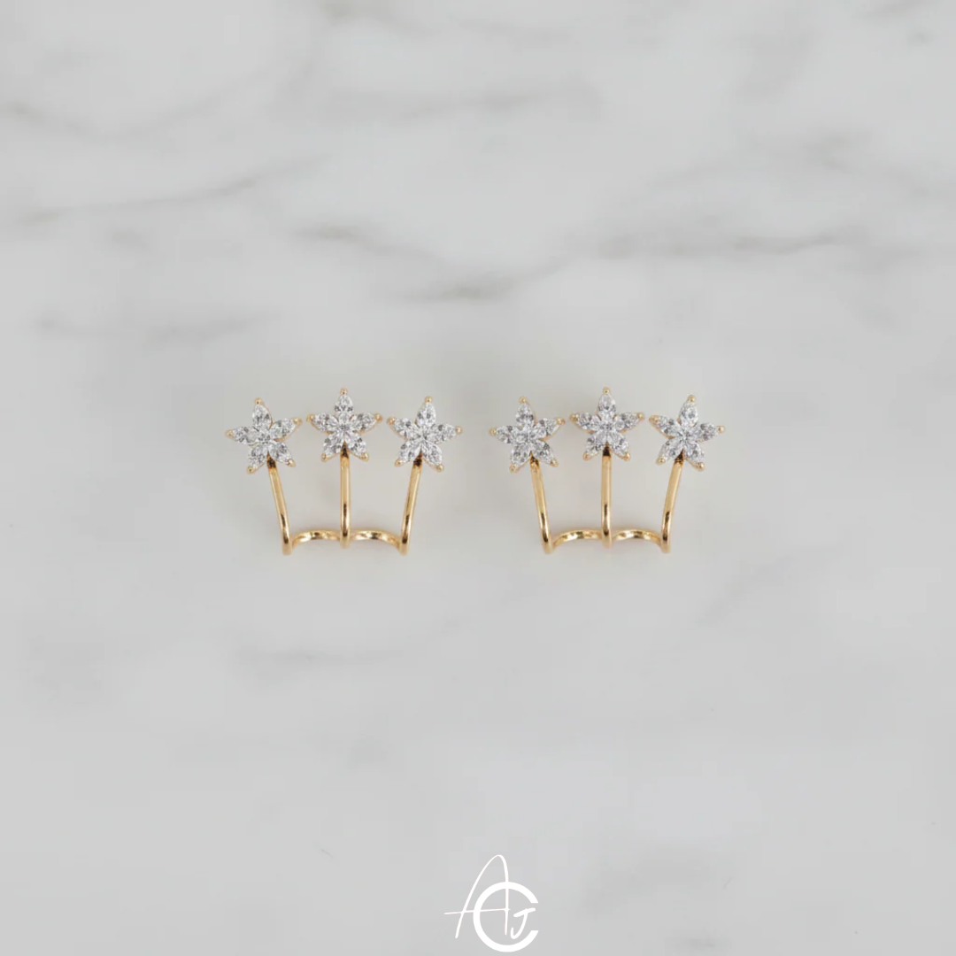 Bling Star Earrings