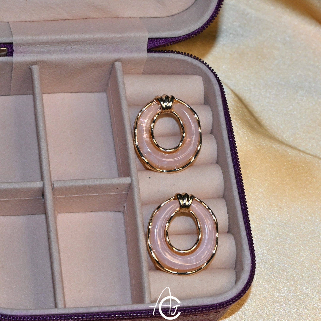 Semi Precious Stone Earrings