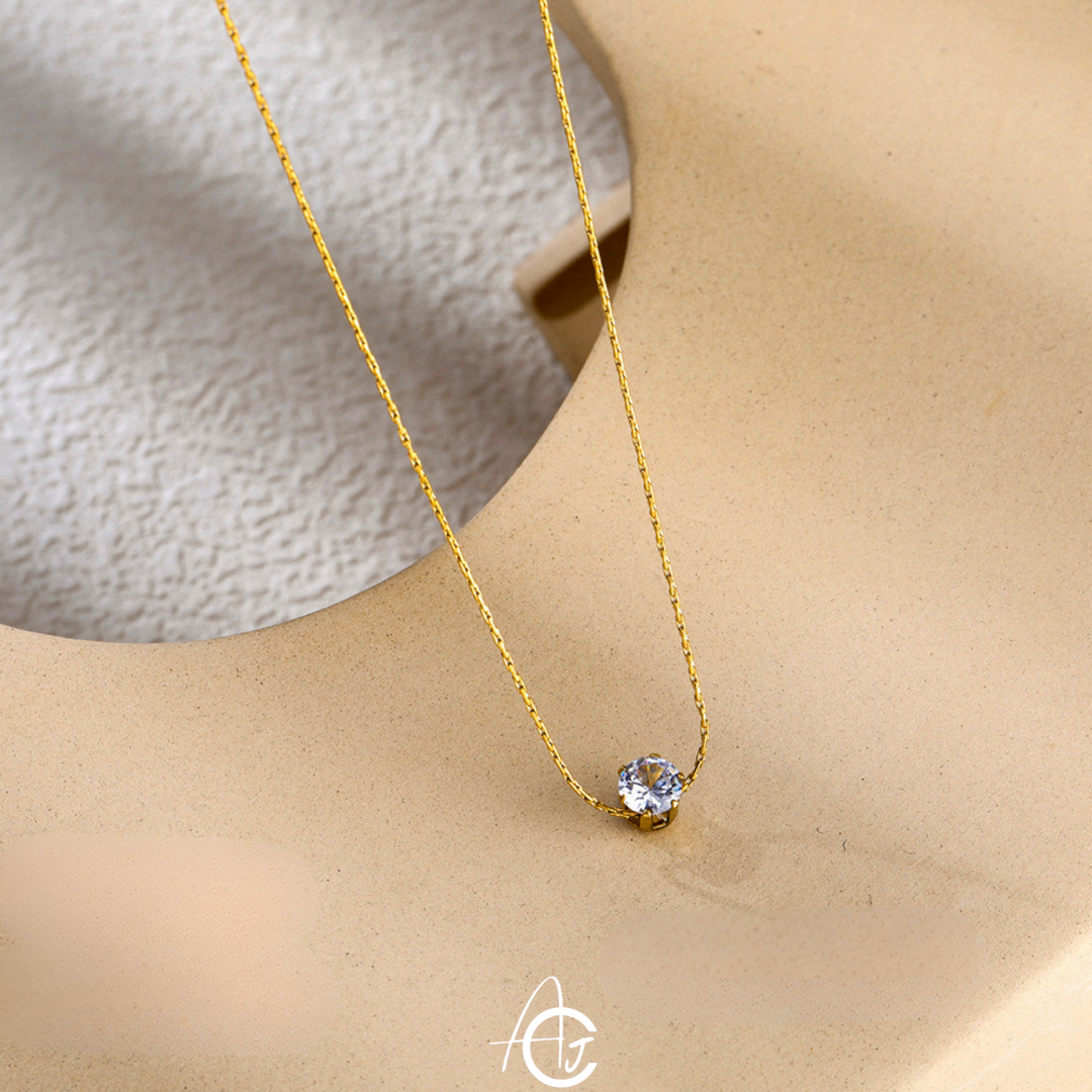 Solitaire Necklace