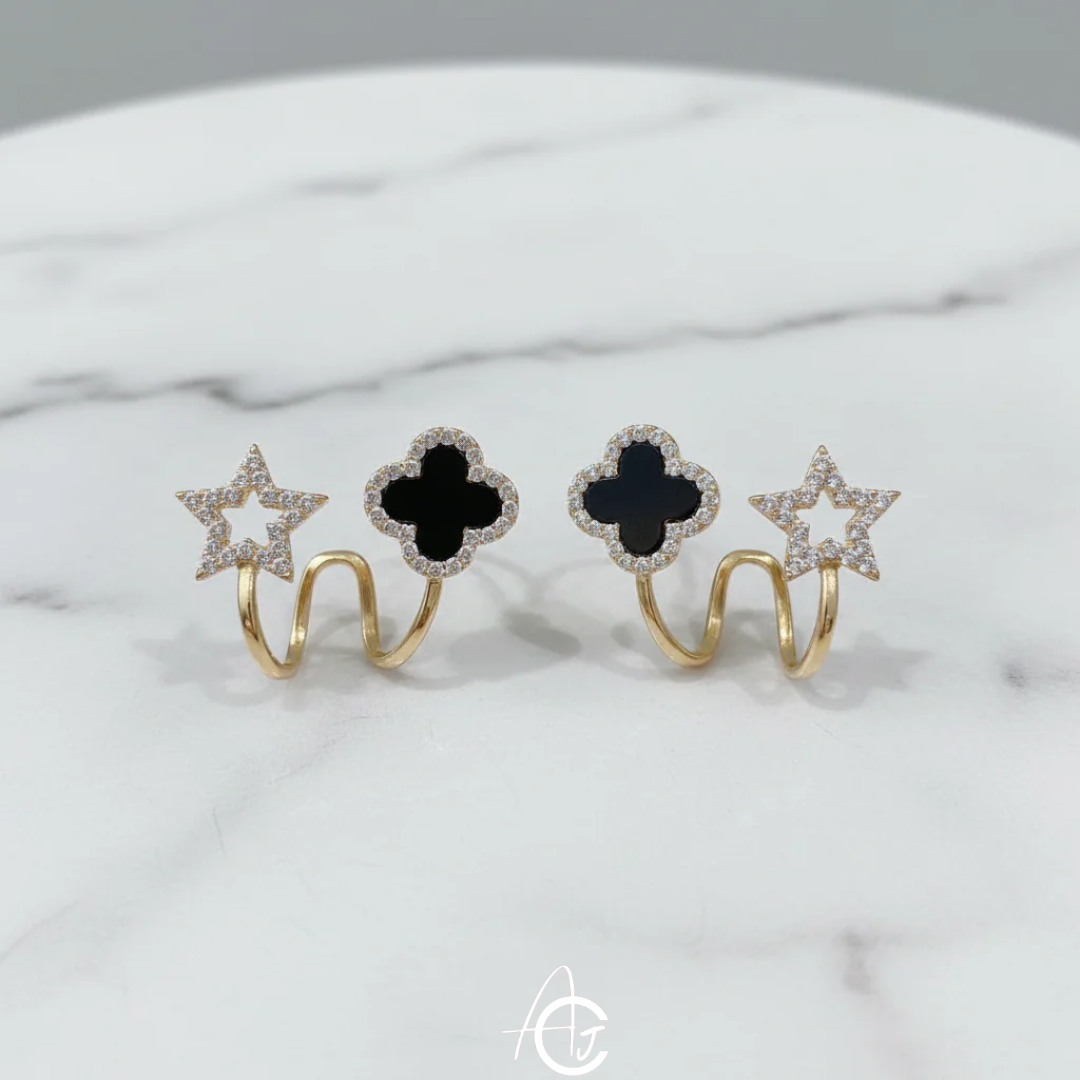 Bling Star Earrings