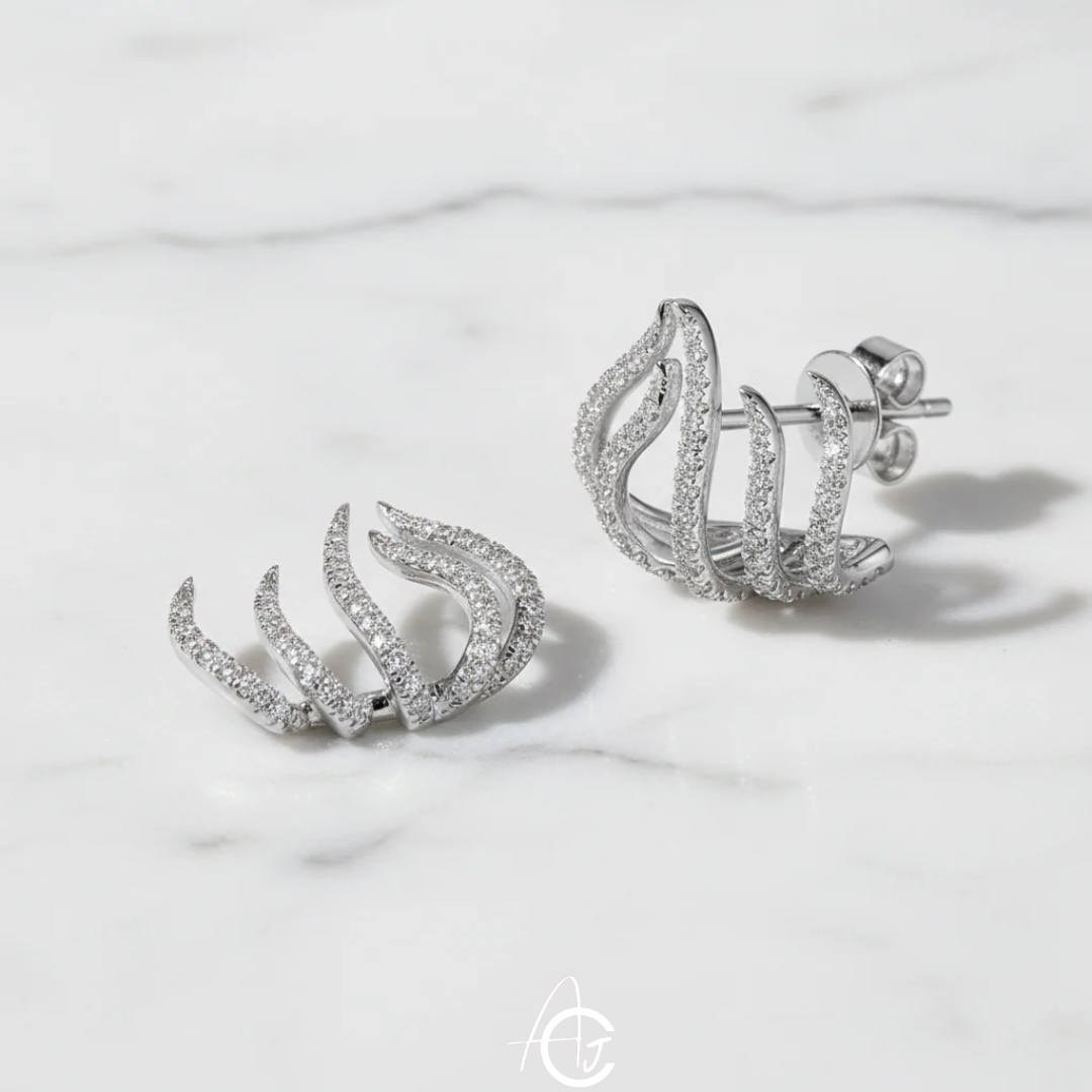 Bling Stud Earring