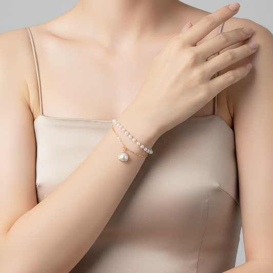 Pearl Layered Bracelet