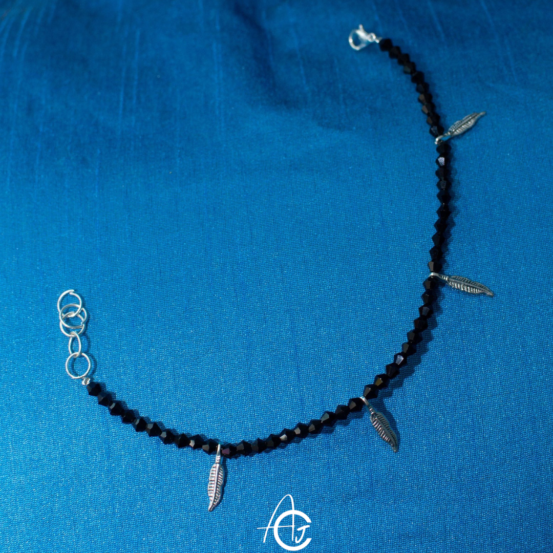 Leaf Anklet : Handmade