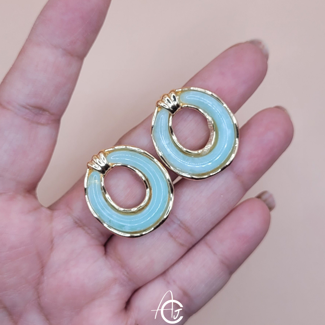 Semi Precious Stone Earrings