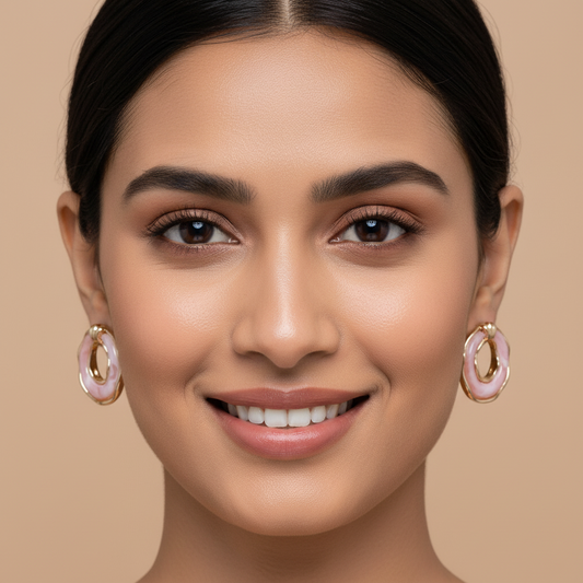 Semi Precious Stone Earrings