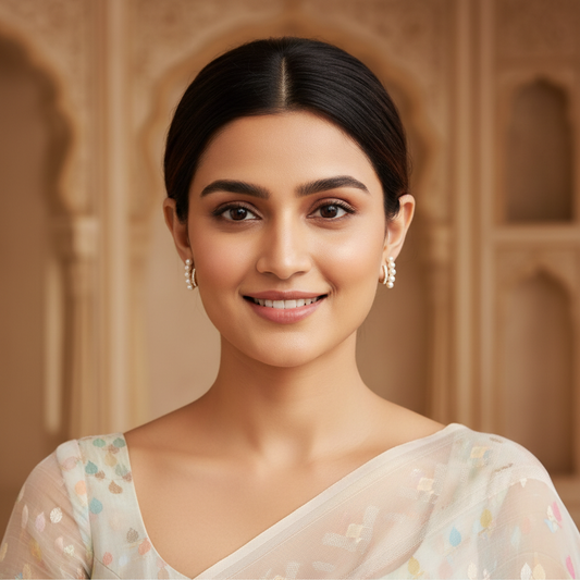 Pearl Bling Earrings