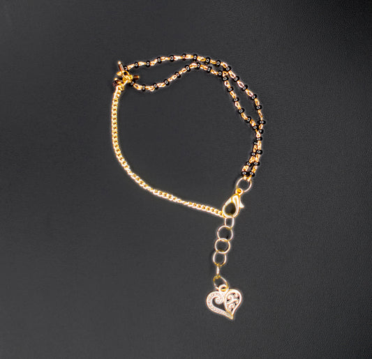 Raveena Mangalsutra Bracelet : Handmade