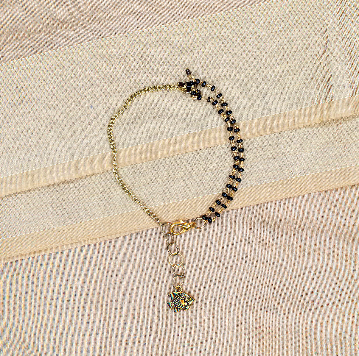 Reena Mangalsutra Bracelet : Handmade