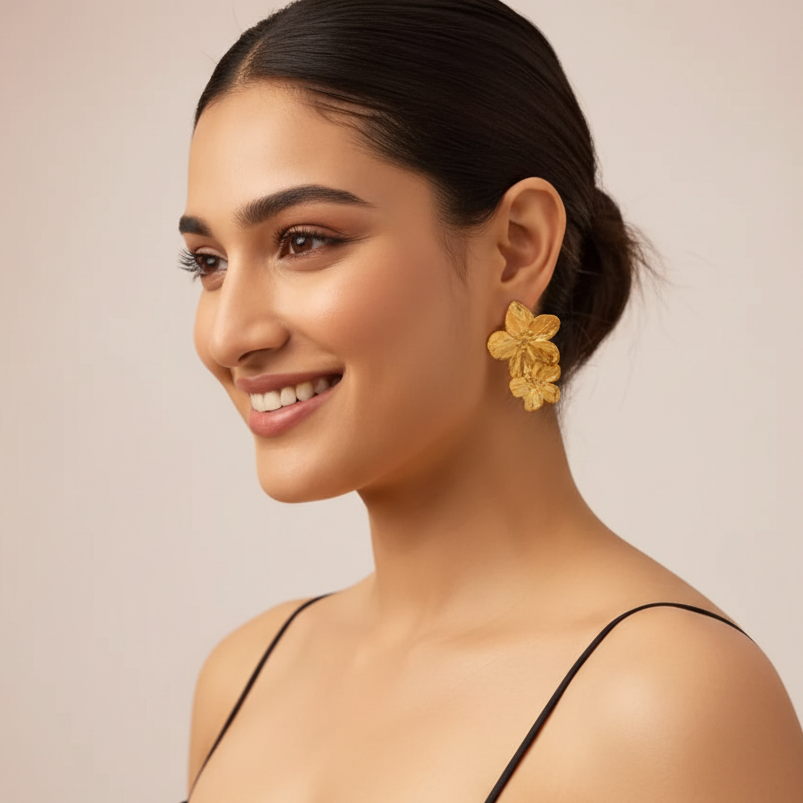 Pretty Flower Earrings