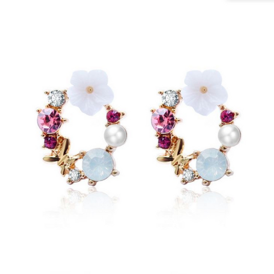 korean style earrings,korean fashion earrings,fancy stylish earrings,new trendy jewellery,inexpensive fashion jewelry,korean earrings,trending earrings designs,Pearl Earrings, Pearl Necklace