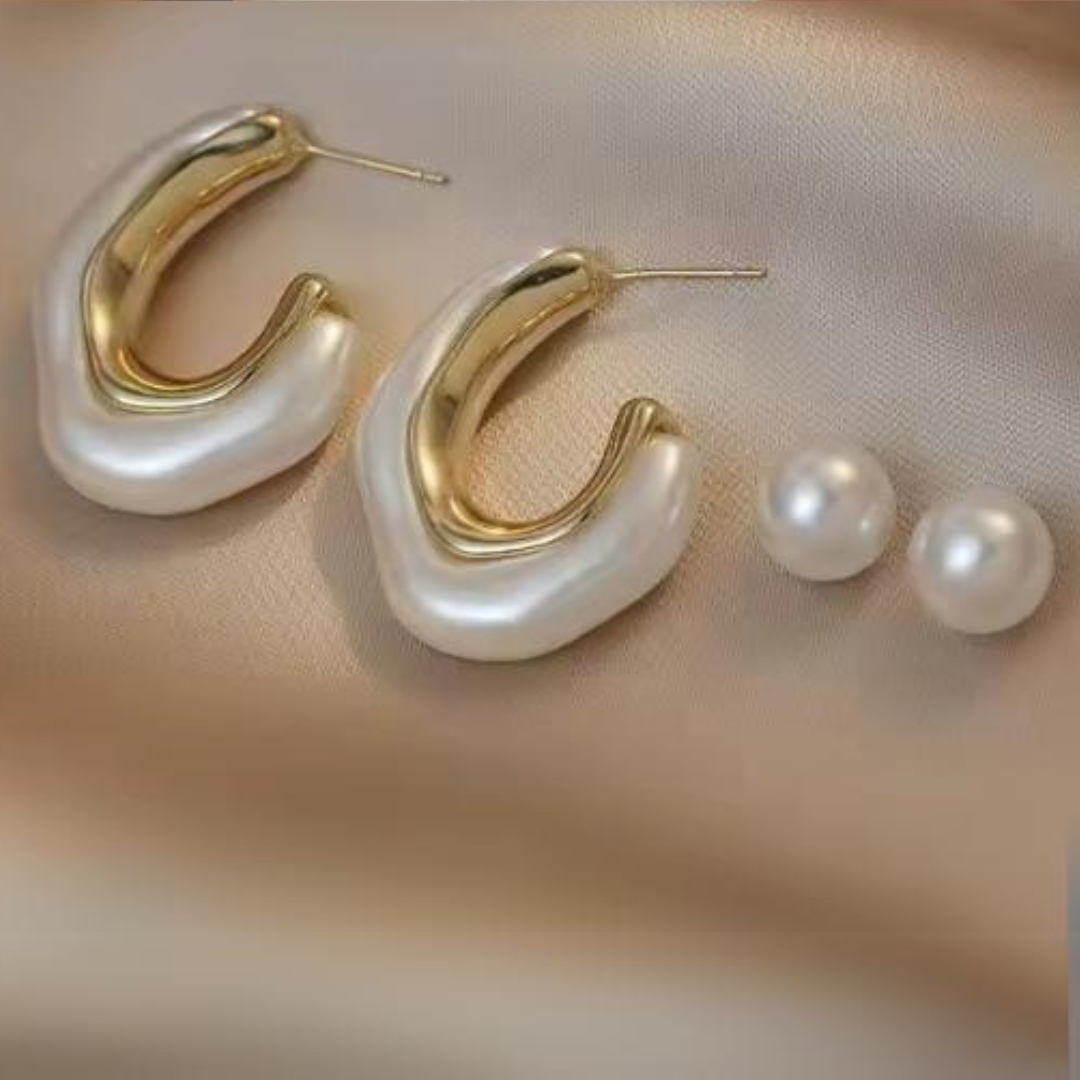 korean style earrings,korean fashion earrings,fancy stylish earrings,new trendy jewellery,inexpensive fashion jewelry,korean earrings,trending earrings designs,Pearl Earrings, Pearl Necklace