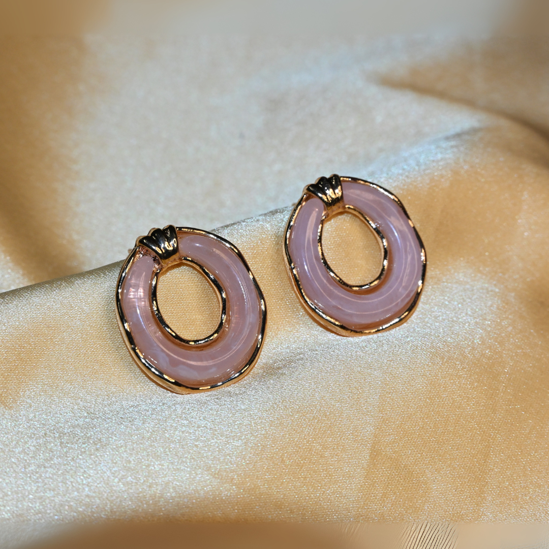 Semi Precious Stone Earrings