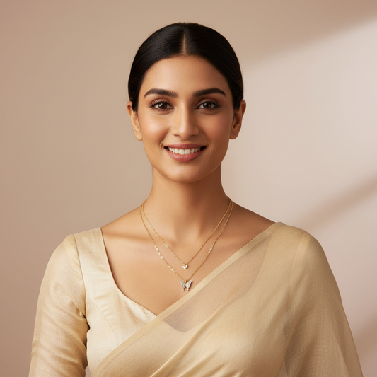 Butterfly Statement Necklace