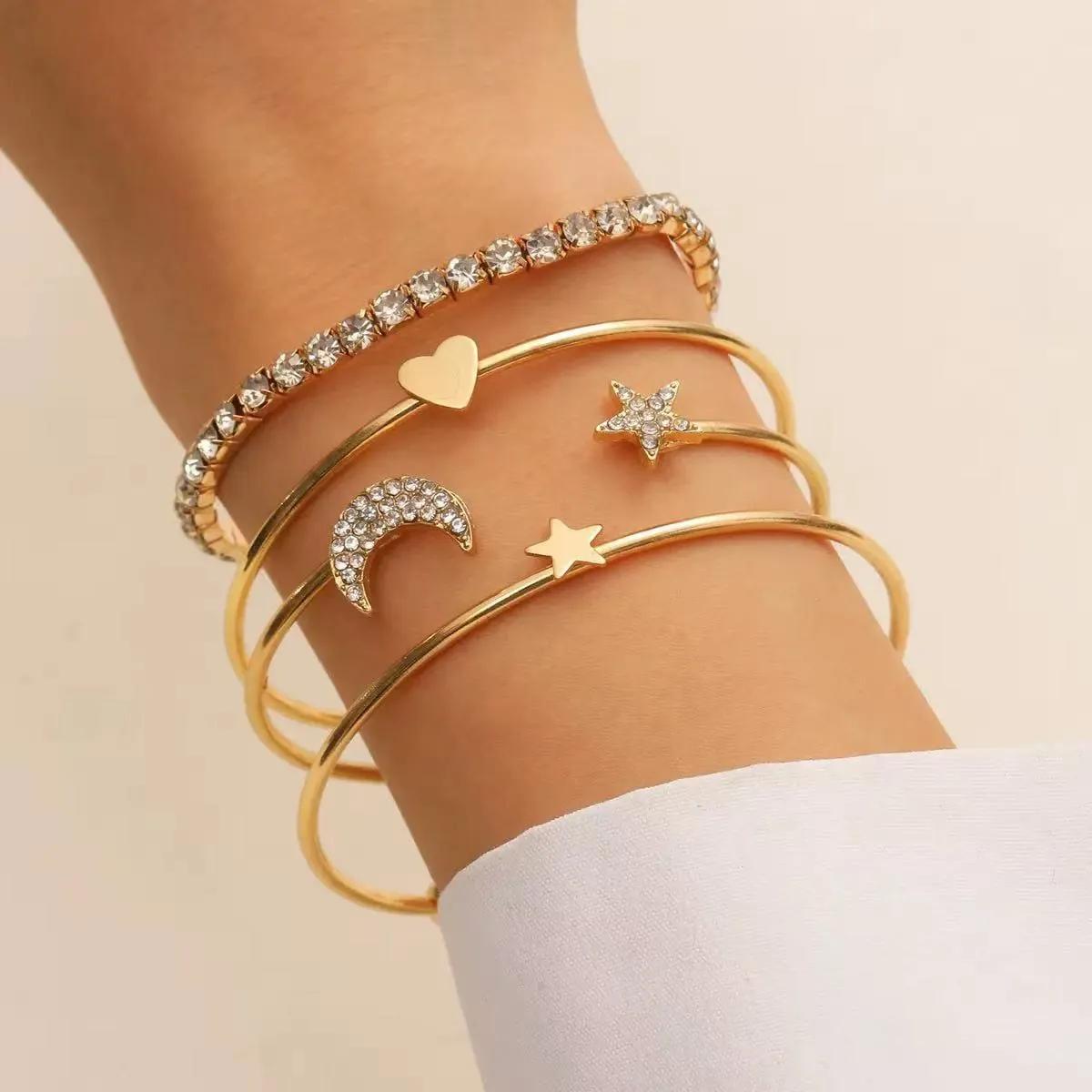 Golden Layered Bracelet
