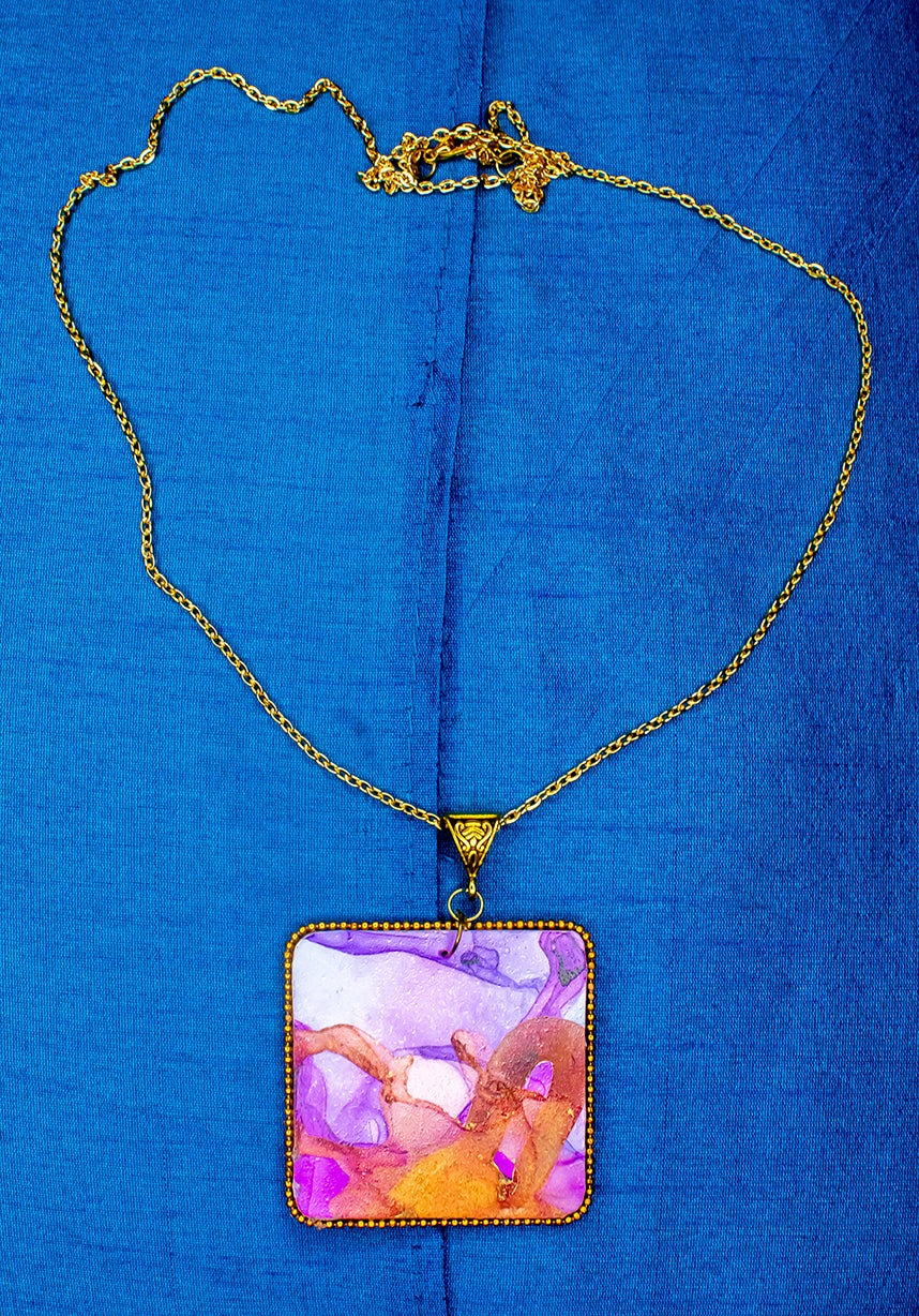 Fluid Necklace : Handmade