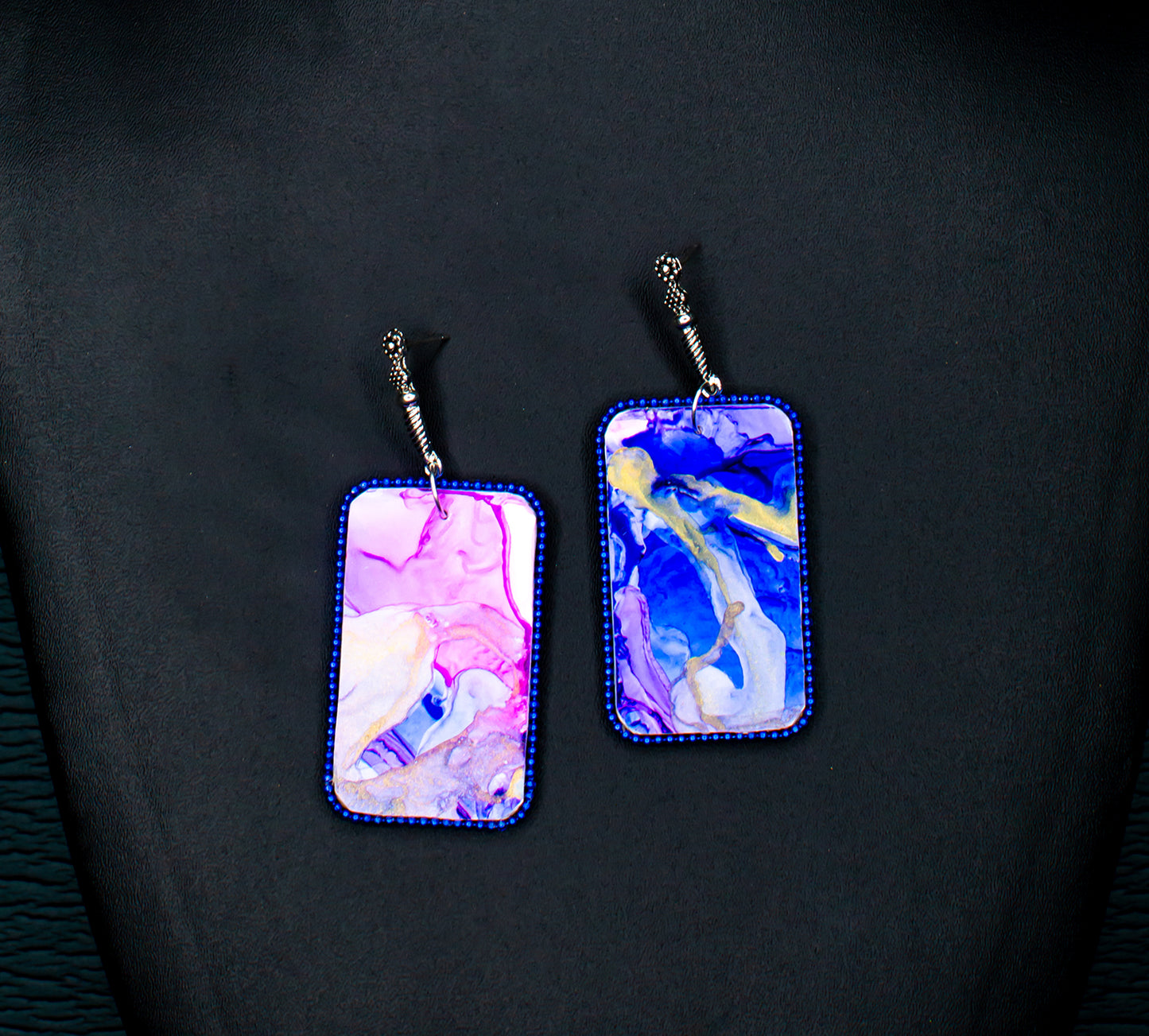 Fluid Earrings : Handmade