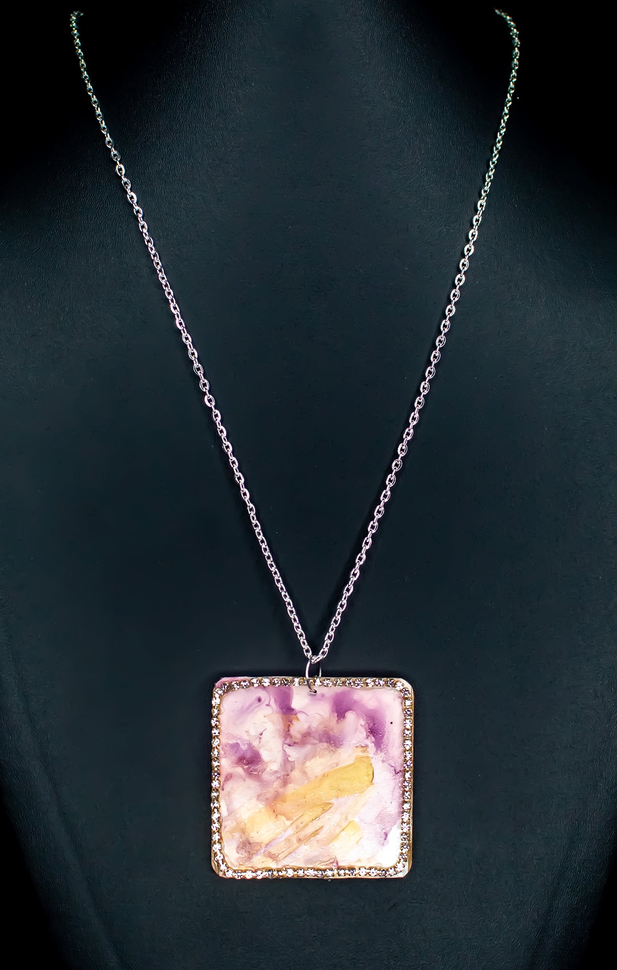 Fluid Necklace : Handmade