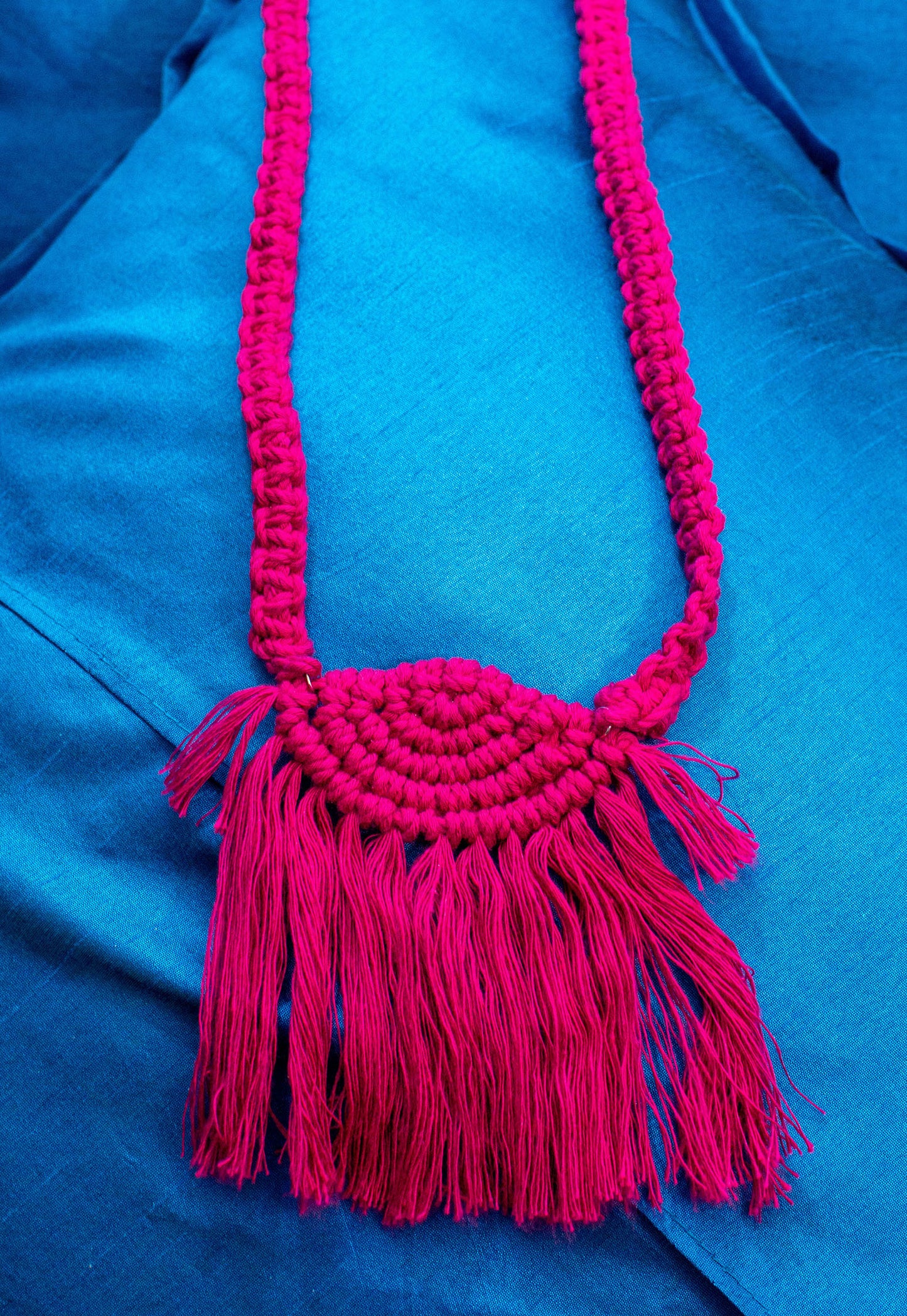Macrame Necklace : Handmade