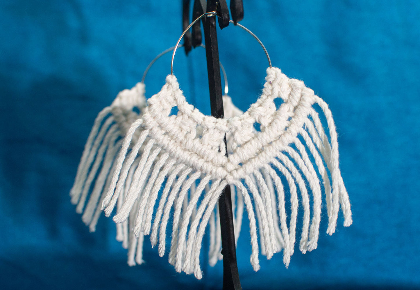 Macrame Earrings : handmade