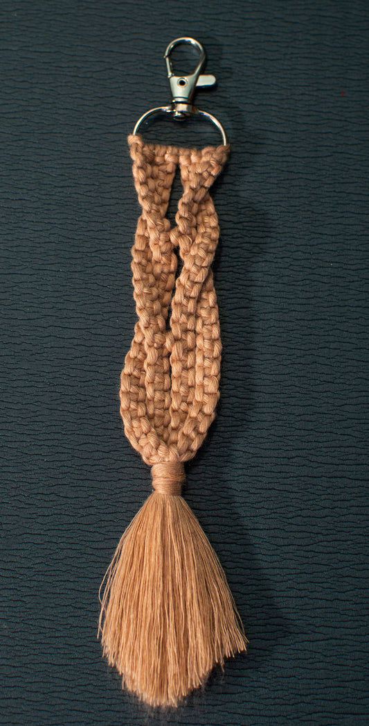 Macrame Keychain / Bag Jewellery : Handmade