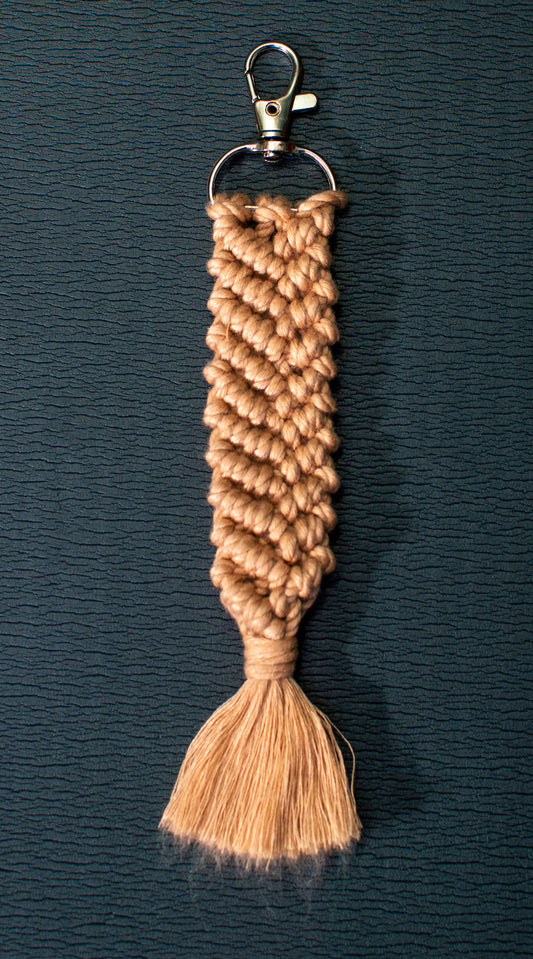 Macrame Keychain / Bag Jewellery : Handmade