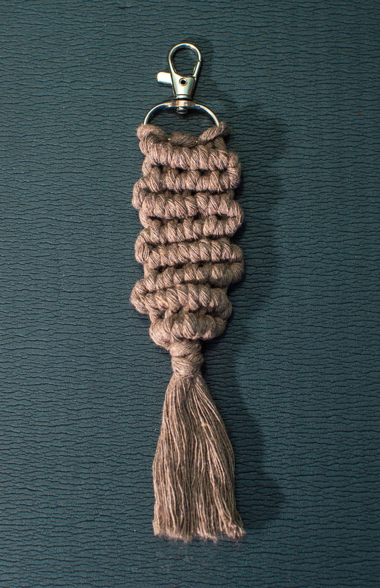 Macrame Keychain / Bag Jewellery : Handmade