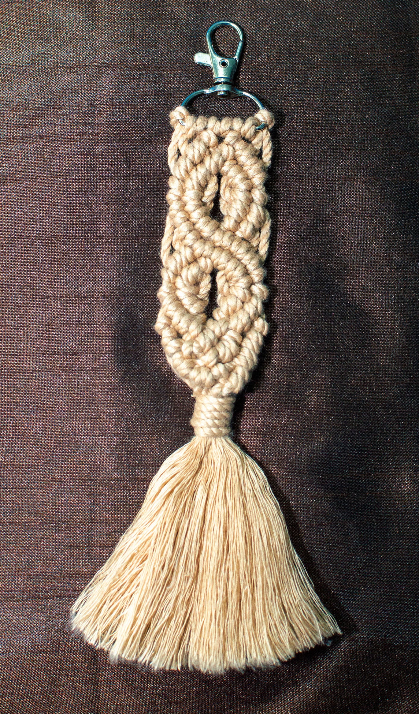 Macrame Keychain / Bag Jewellery : Handmade