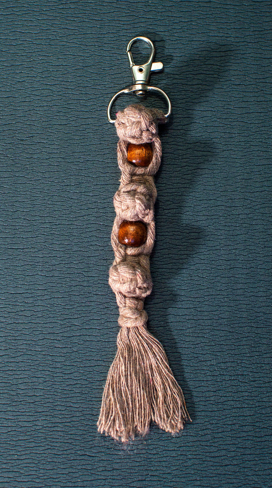 Macrame keychain / Bag Jewellery : Handmade