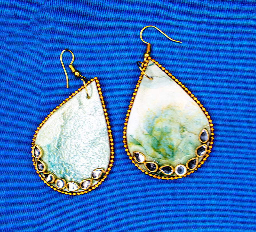 Fluid Earrings : Handmade