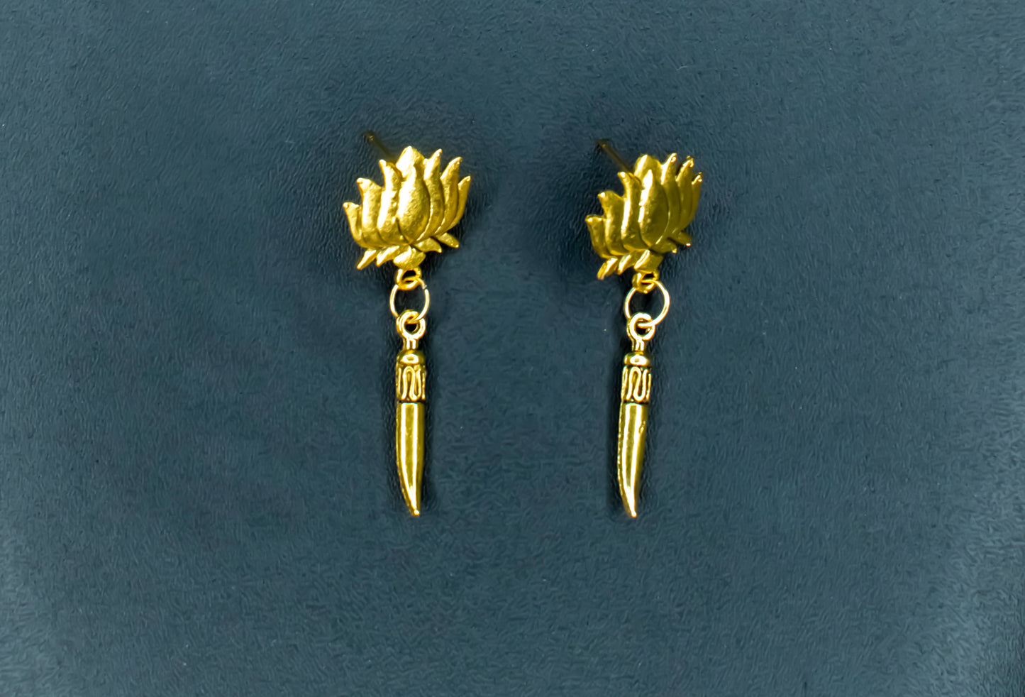 Statement Necklace Set, Handpainted : Handmade