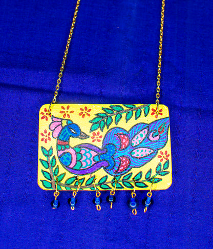 Sarang Necklace, Handpainted : Handmade