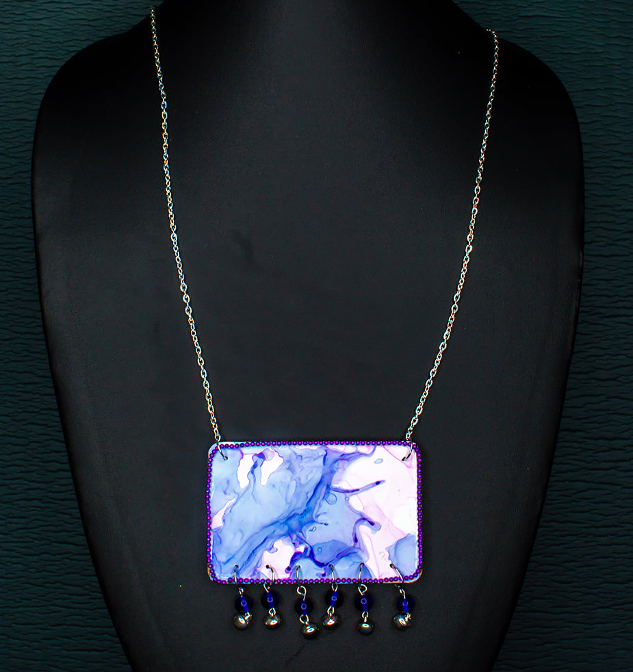 Fluid Necklace : Handmade