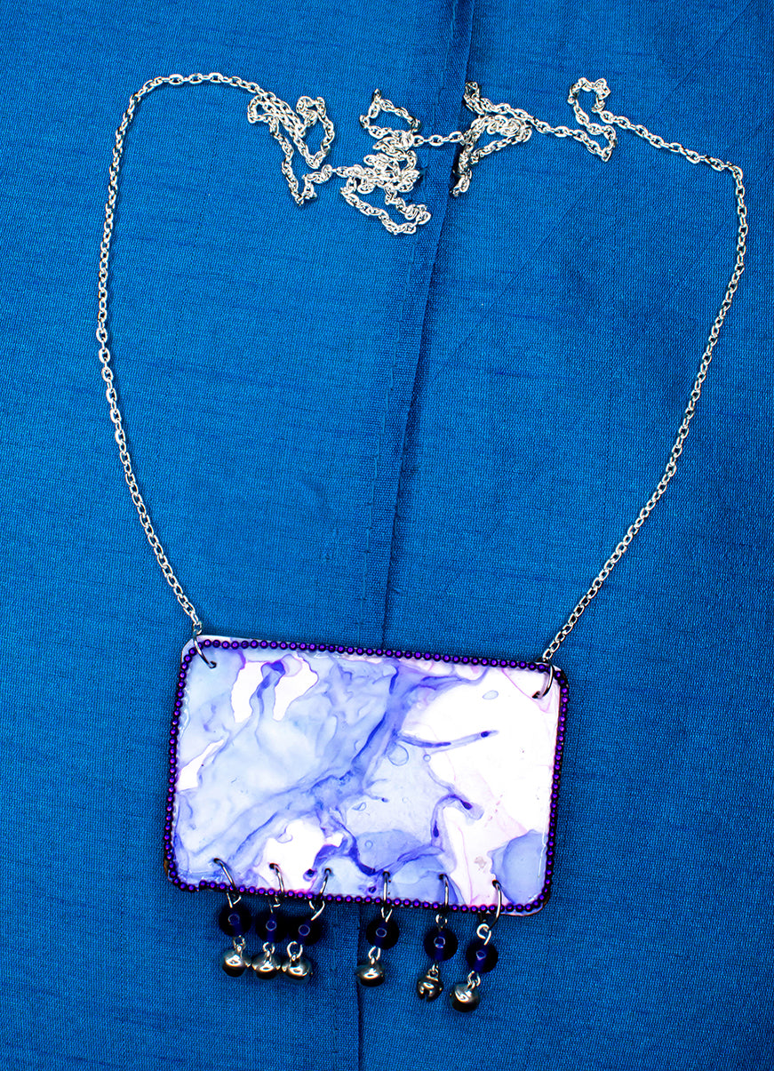 Fluid Necklace : Handmade