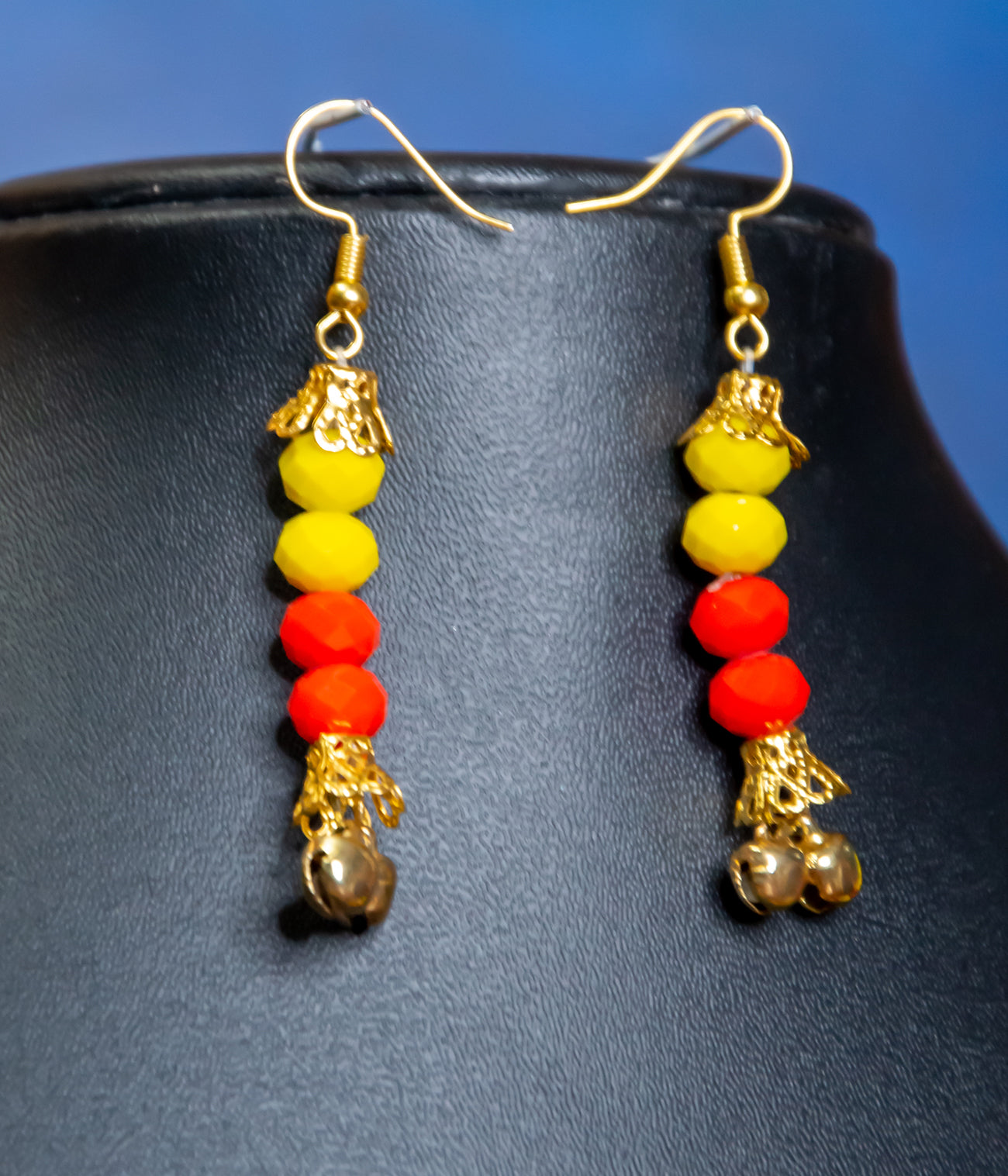 Statement Necklace Set, Handpainted : Handmade