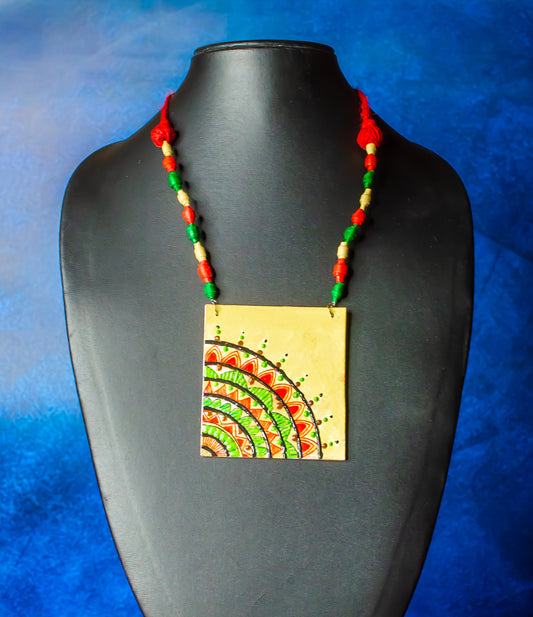 Handmade Jewellery - Handpainted Necklace
