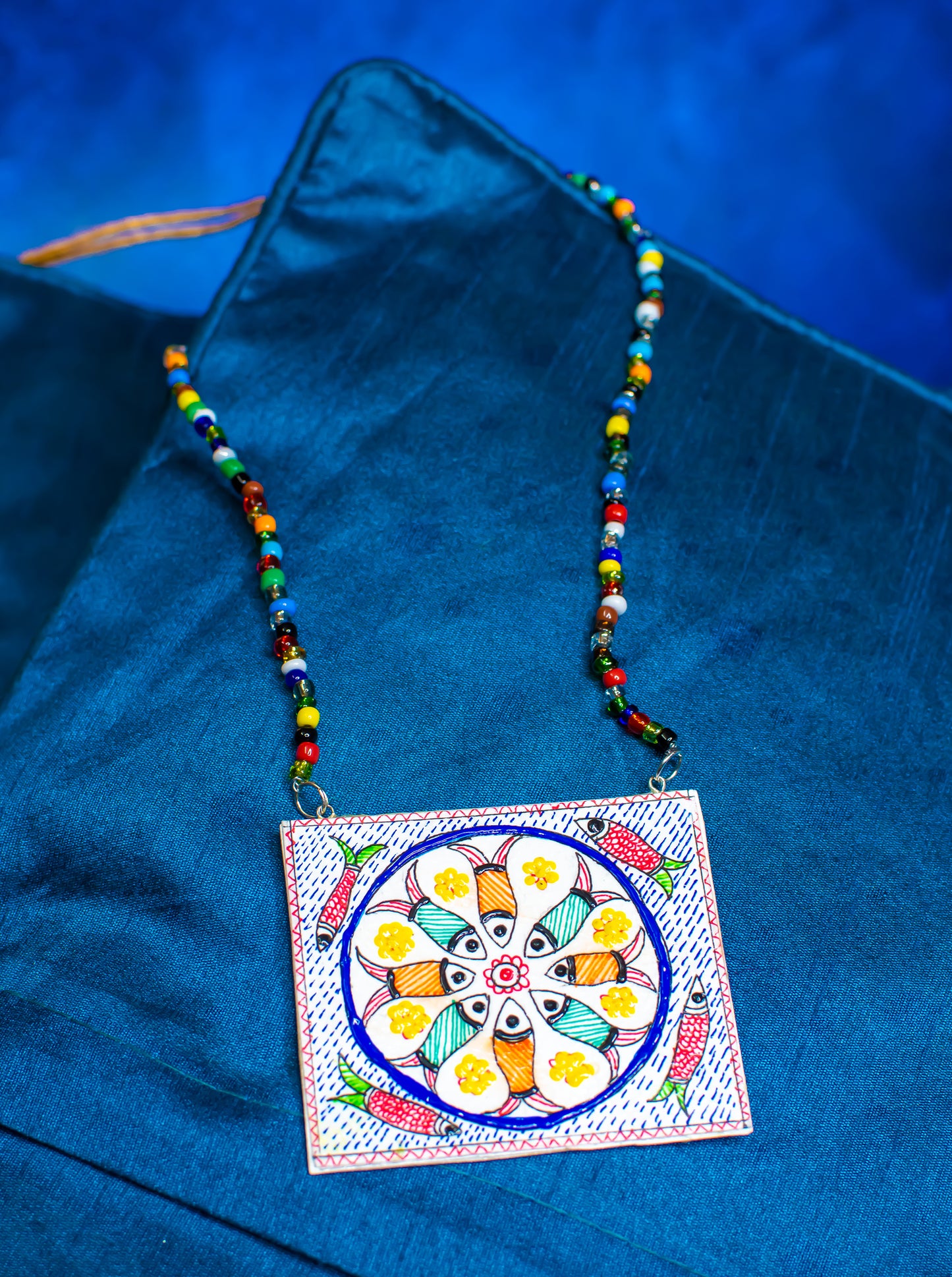Handmade Jewellery - Handpainted Necklace