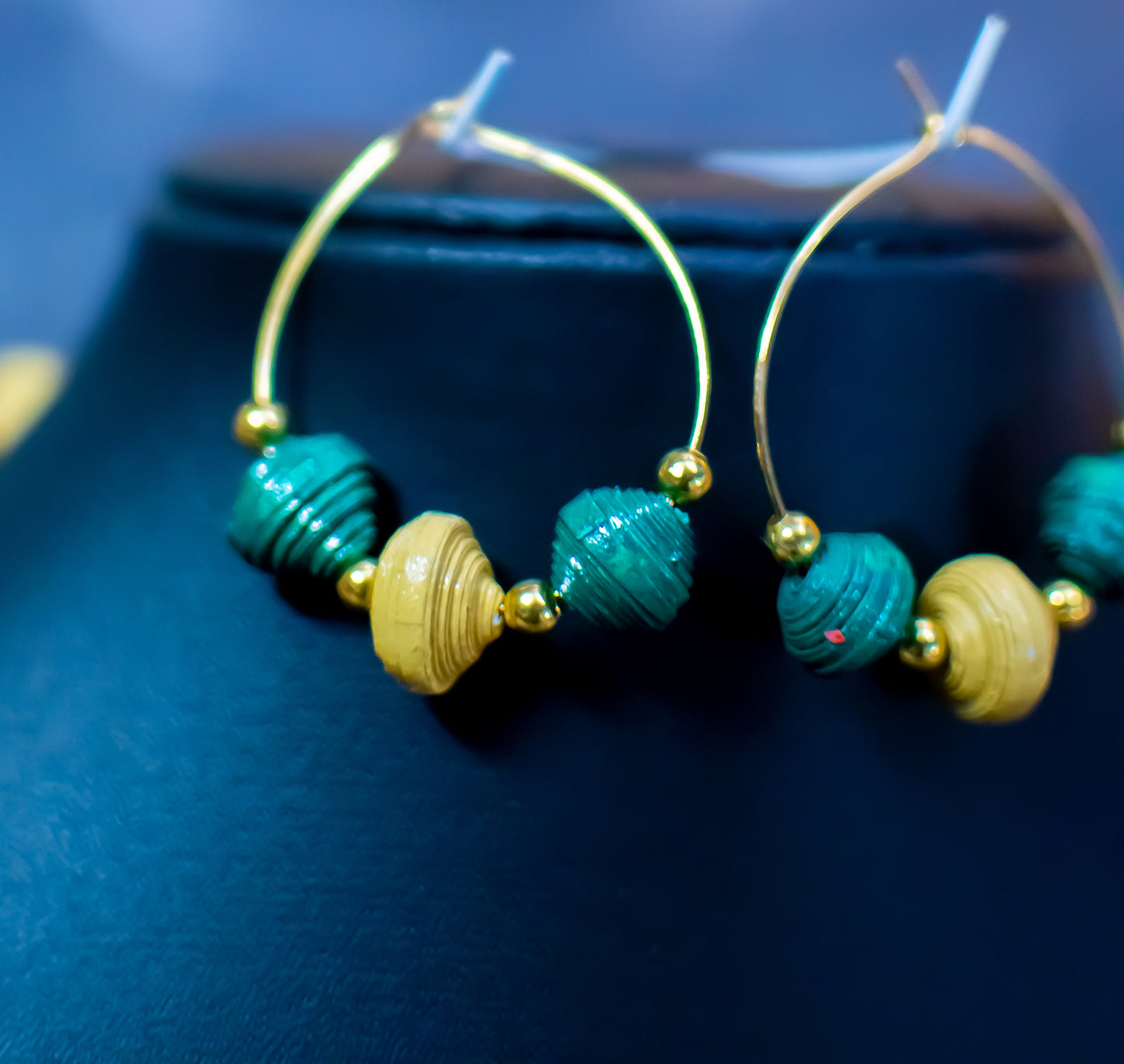 Beads necklace set : Handmade