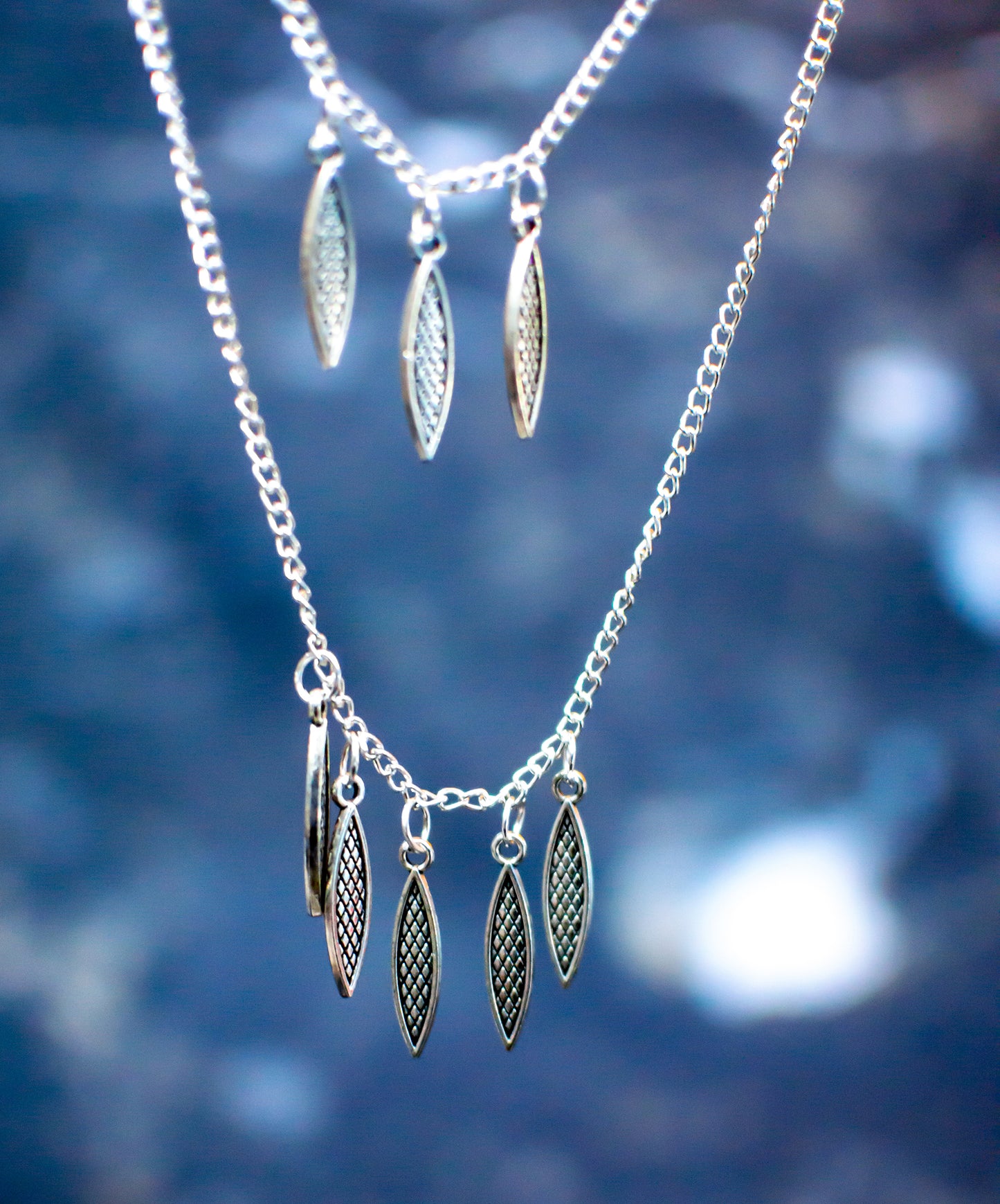 Chain Necklace Set : Handmade