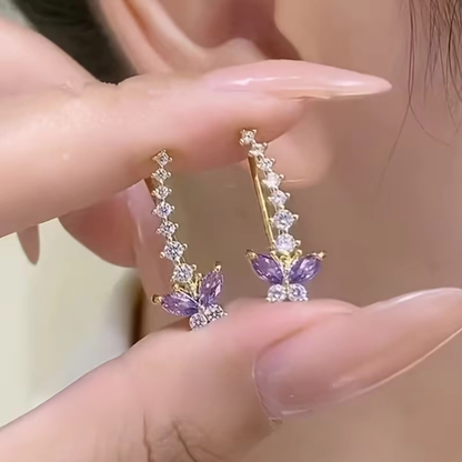Butterfly Bling Earrings