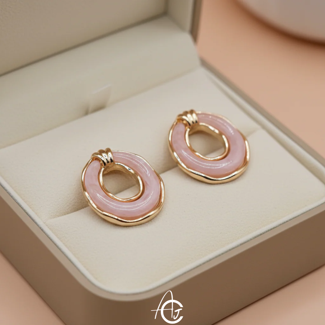 Semi Precious Stone Earrings