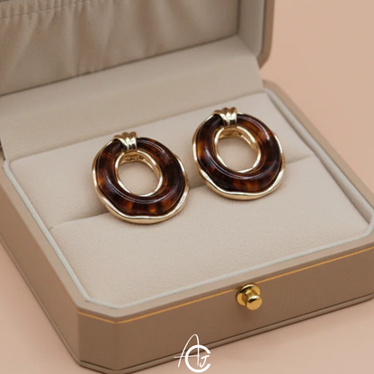 Semi Precious Stone Earrings