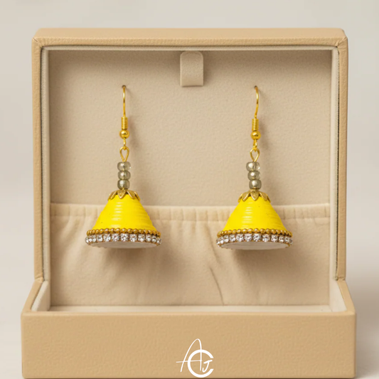 Statement  Jhumka : Handmade