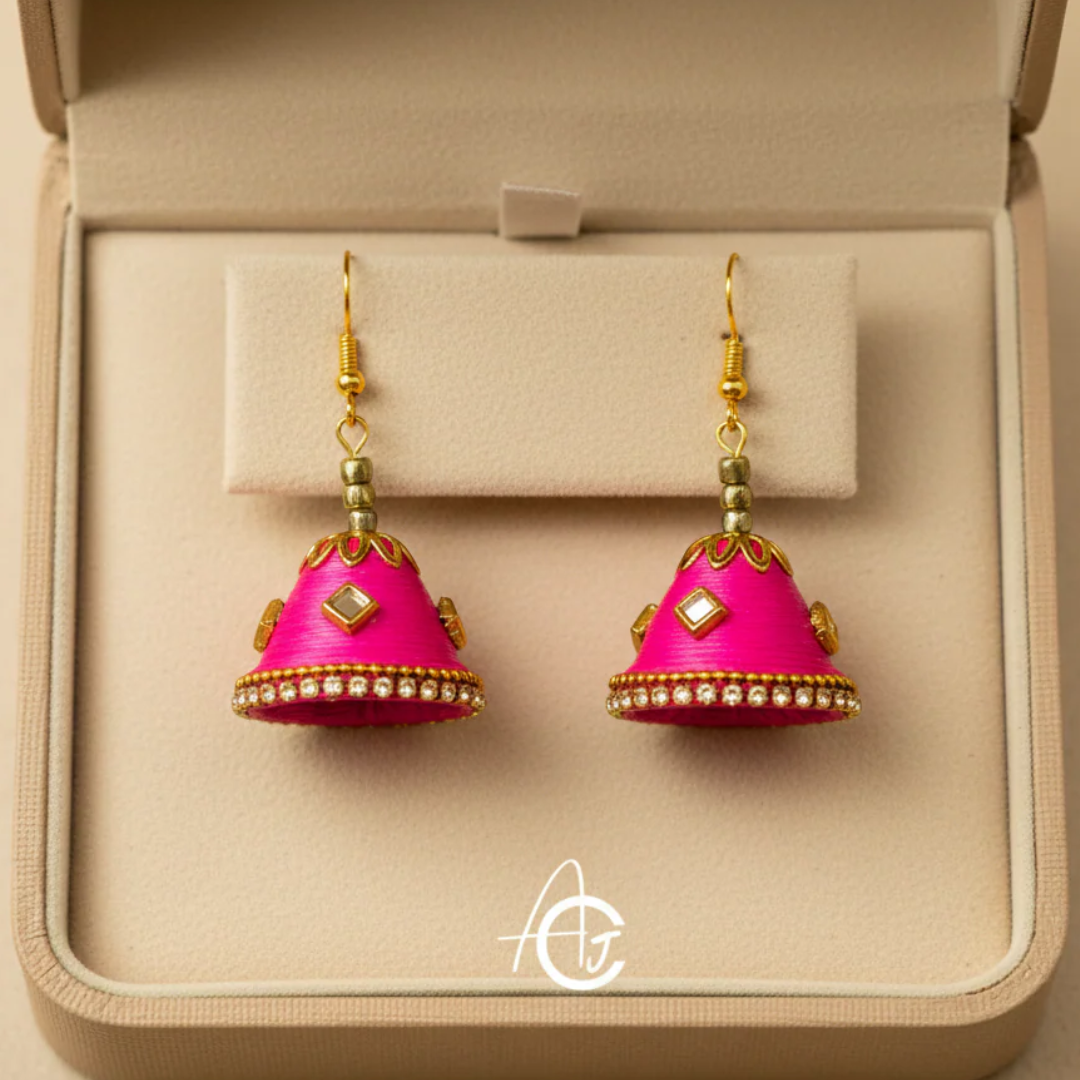 Statement  Jhumka Earring : Handmade