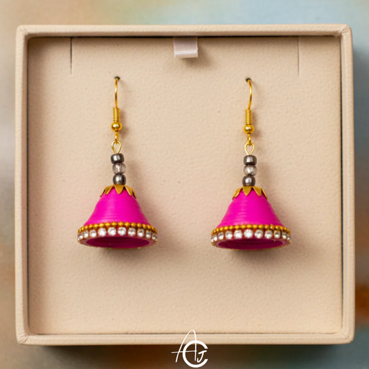Statement  Jhumka : Handmade