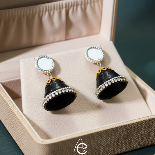 Statement Jhumka Earrings : Handmade