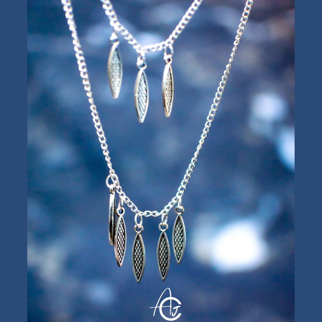 Chain Necklace Set : Handmade